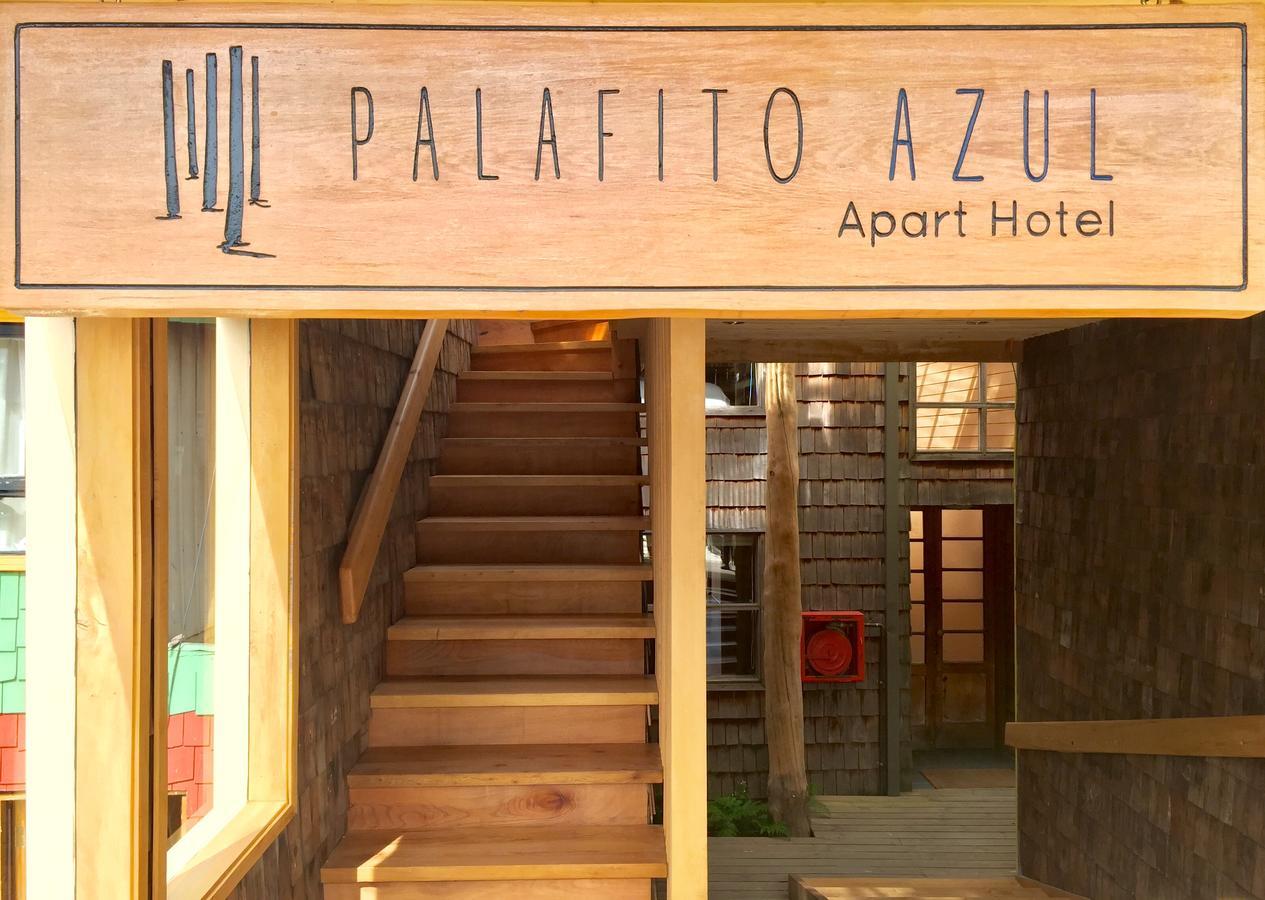Palafito Azul Apart Hotel Кастро Екстер'єр фото